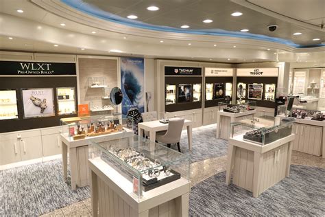 watch shops on cruise ships